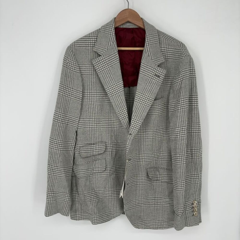 Brunello Cucinelli Wool-Blend Suit in Multicolor
